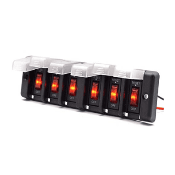 Panou 6 intrerupatore  SPP21 12V-poza 3-Dacenergy.ro