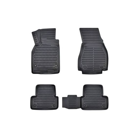 Covoare cauciuc  tavita compatibile  Renault Megane II Berlina  2002-2009 Cod: A80-X114v2-Dacenergy.ro