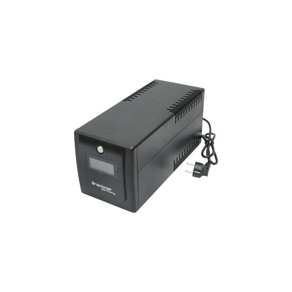 UPS 1000VA/720W cu baterii 2x7.5Ah si 4 prize shuko, LCD, USB   Cod: BK69766-poza 6-Dacenergy.ro