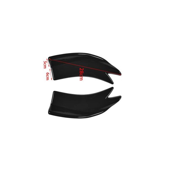 Set prelungire coltar bara spate culoare Negru Lucios  Cod: UNIV-009-poza 3-Dacenergy.ro
