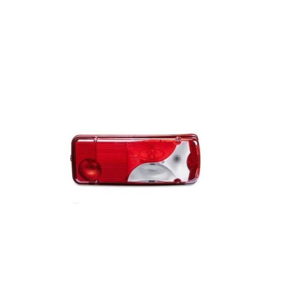 Lampa stop auto cu bec pentru camion remorca cu mufa in mijloc 5 functii Cod: 201801-SKT2 BC-Dacenergy.ro