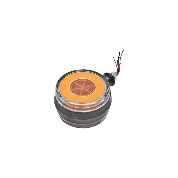 Lampa sub oglinda gabarit portocalie  lumina LED tip neon Cod: FR-0332-poza 2-Dacenergy.ro