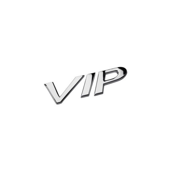 Ornament  metalic "VIP"  7.2cmx3cm Cod: JS-16-Dacenergy.ro
