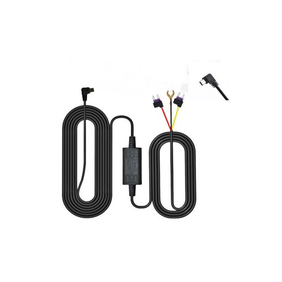 Kit cablu alimentare 3.5 metri si monitorizare miscare pentru camere auto DVR Mini USB Cod: CNS-1016-Dacenergy.ro
