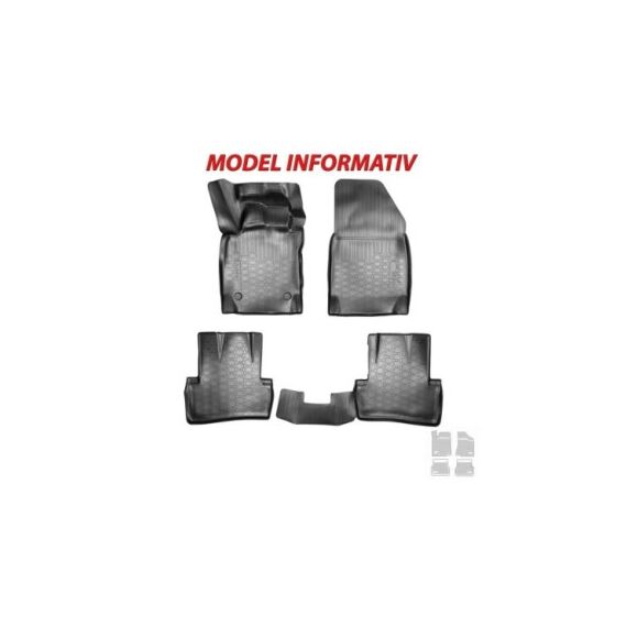 Covoare cauciuc tavita compatibile Hyundai  Veloster  2011-> Cod: 2D 60639 / A10-Dacenergy.ro