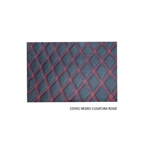 Covor auto imitatie piele romb compatibil Volkswagen Crafter 2006-> Cod: MOMER300-poza 6-Dacenergy.ro