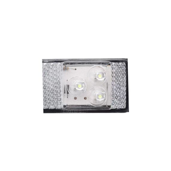 Lampa laterala LED 14x08 12V pozitie/semnalizare alb, rosu, galben Cod: LED1408-poza 3-Dacenergy.ro