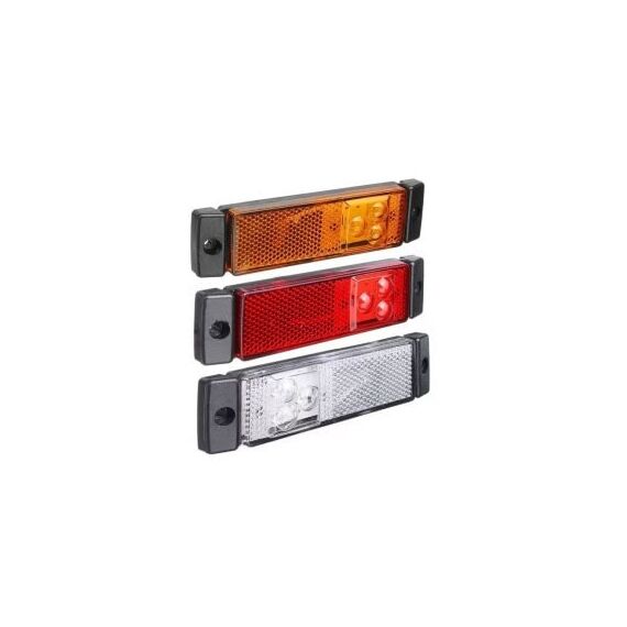 Lampa laterala LED 14x08 12V pozitie/semnalizare alb, rosu, galben Cod: LED1408-Dacenergy.ro