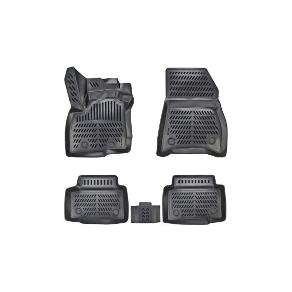 Covoare cauciuc tavita compatibile Dacia Duster III  Mild hybrid 48V  2024-> Cod: A80- X291v2-Dacenergy.ro