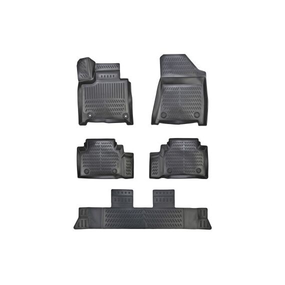 Covoare cauciuc tavita compatibile Hyundai  Santa Fe 1.6T HEV 2024-> Cod: A80-X297-Dacenergy.ro