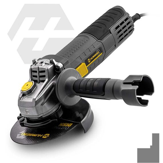 Polizor unghiular, viteza reglabila de 3000 - 12000 rpm, sistem de protectie a discului Quick-Lock, reglarea pozitiei manerului in 3 etape, cablu de alimentare lung 209 cm, 10 discuri, 900 W-poza 8-Dacenergy.ro