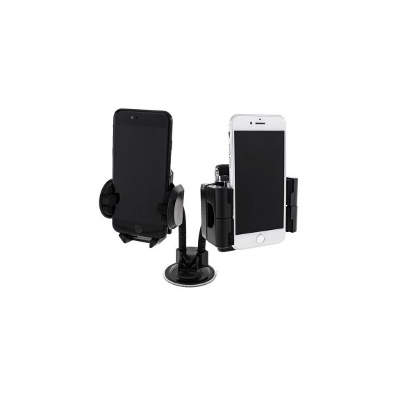 Suport dublu pentru telefon cu ventuza Cod: XPA8-poza 2-Dacenergy.ro