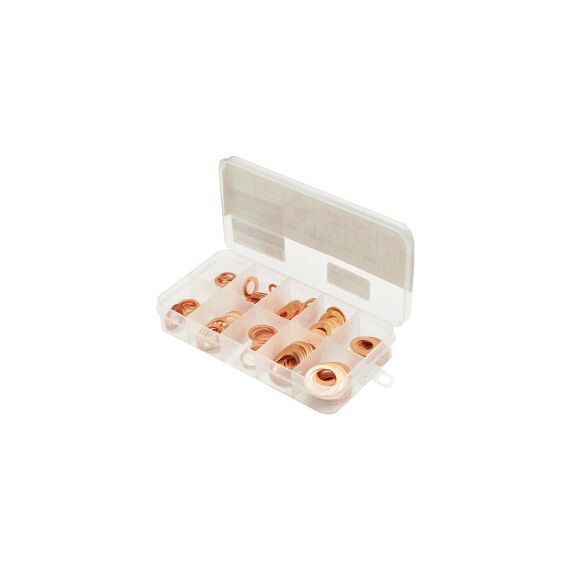 Trusa cu saibe din cupru diametru 6-14 mm 100 bucati Cod: BK81017-Dacenergy.ro