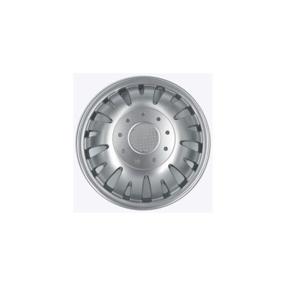 Set 4 capace roti  Argintiu 16″ pentru dube / Model Bombat Cod: S-410-Dacenergy.ro