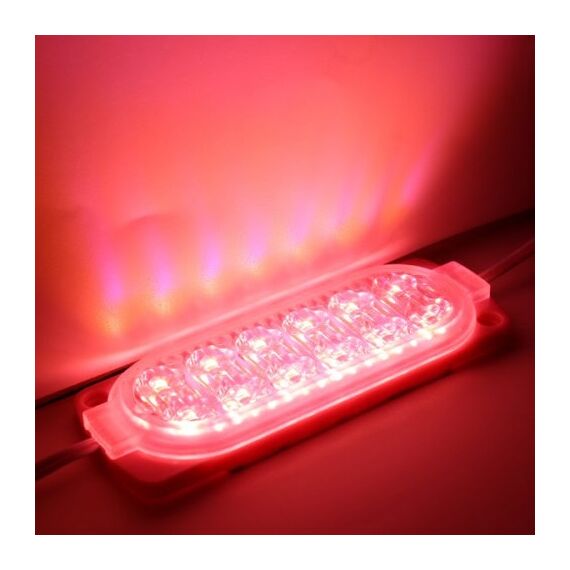 Modul Stroboscop  12SMD DC 12V  480lumen Cod: JSUN10533-2835-2,4W-poza 6-Dacenergy.ro
