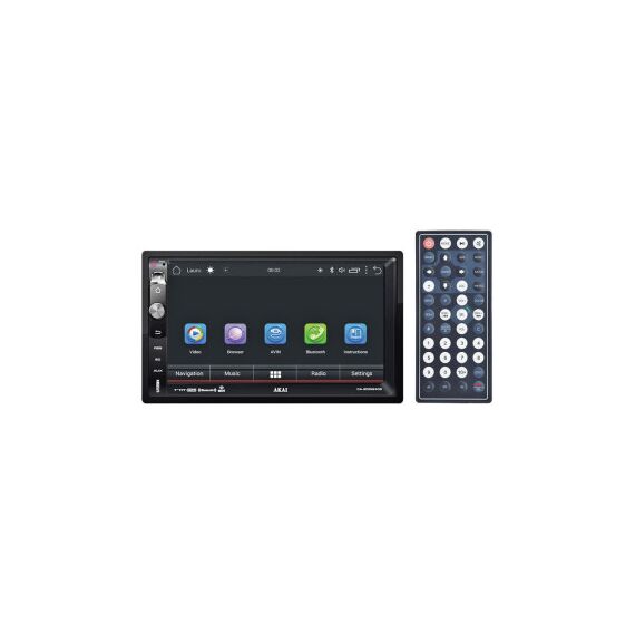 Multi-Media Player Akai CA-2DIN2405 7inch Bluetooth Android USB SD Card GPS-Dacenergy.ro