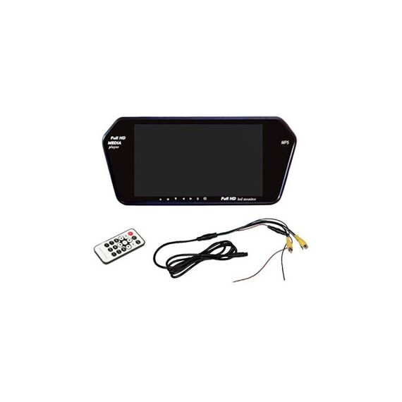 Monitor camera marsarier tip oglinda cu functie video MP5 si bluetooth  Cod: JCS-70193 12V-poza 3-Dacenergy.ro