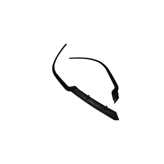 Prelungire bara fata universala spoiler auto negru mat 163 cm din ABS flexibil 3 piese Cod: SP1002-poza 4-Dacenergy.ro