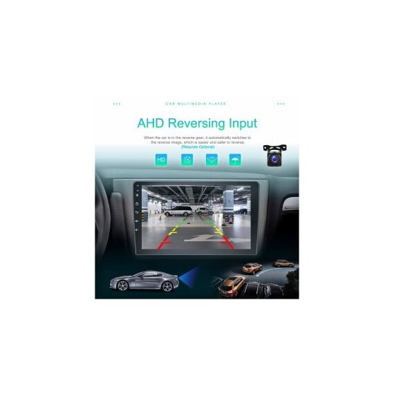 Navigatie Android auto ecran 9 inch 2GB 64GB CarPlay Android Auto GPS WiFi FM RDS Cod: A3796-poza 4-Dacenergy.ro