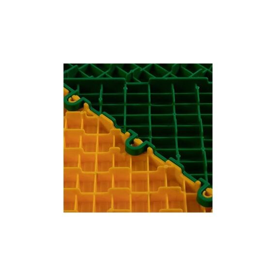Pardoseala modulara ventilata PP 40x40x1.8cm garaj trafic intens Gri Cod: PM10001-poza 6-Dacenergy.ro