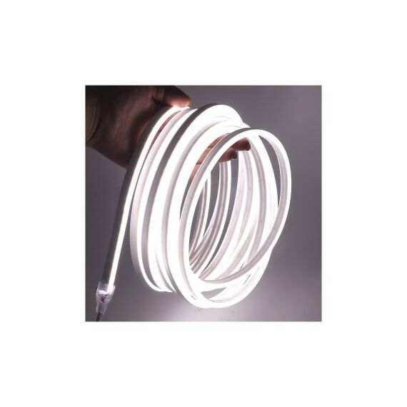 Banda led neon flex 5 metri 10w pe metru 12v pentru iluminare auto  Cod: HH-E5612W-12V-poza 2-Dacenergy.ro