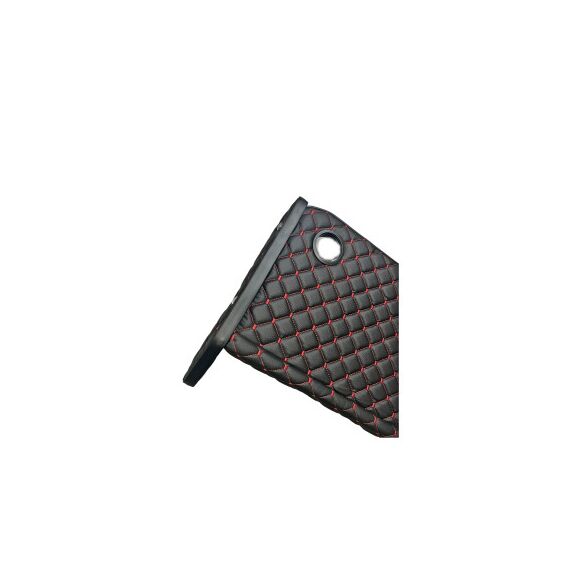 Masa de bord cu 2 suporti pentru pahare ,piele ecologica culoare Negru cusatura Rosie compatibila  Fiat Ducato 2006->-poza 3-Dacenergy.ro