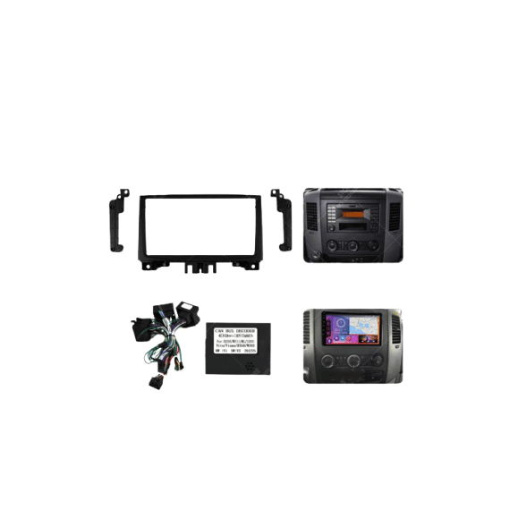 Rama Navigatie 9" cu cablaj si modul canbus compatibila VW Crafter 2006 - 2016 Cod: NV3088/ GR2-poza 3-Dacenergy.ro