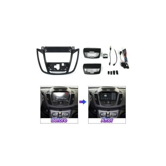 Rama Navigatie 9" cu cablaj si modul canbus compatibila Ford Ecosport  2018 -> Cod: NV3050/ GR3-poza 2-Dacenergy.ro