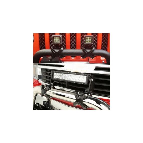 Set 2 suporti  proiectoare LED universal pentru prindere de rollbar sau bullbar    Cod: TY015-poza 5-Dacenergy.ro