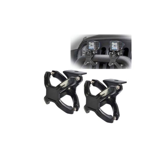 Set 2 suporti  proiectoare LED universal pentru prindere de rollbar sau bullbar    Cod: TY015-poza 7-Dacenergy.ro