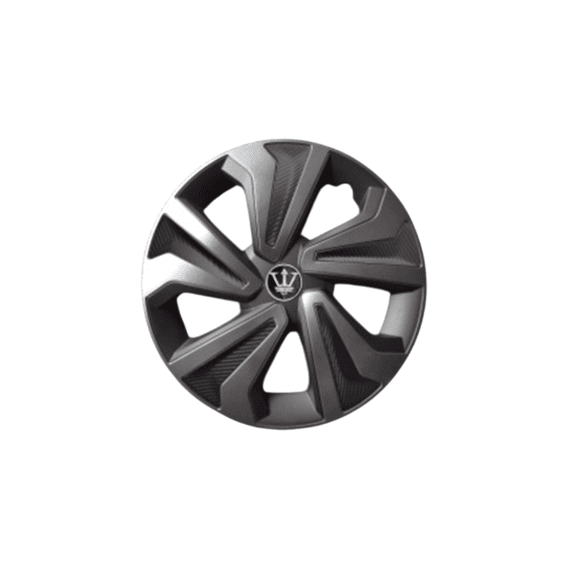 Set 4 capace roti Evo culoare negru gri antracit 16 inch Cod: WK1-1GR-16-Dacenergy.ro