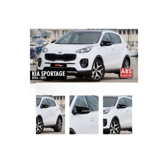 Capace oglinda tip Batman auto compatibile Kia Sportage IV QL cu semnalizare in oglinda 2016-2021 Cod: C555-BAT2-Dacenergy.ro