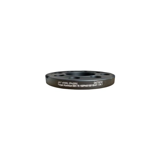 Distantier jante auto 4x100 15mm 67.1–54.1 negru Cod: DST3014-poza 2-Dacenergy.ro