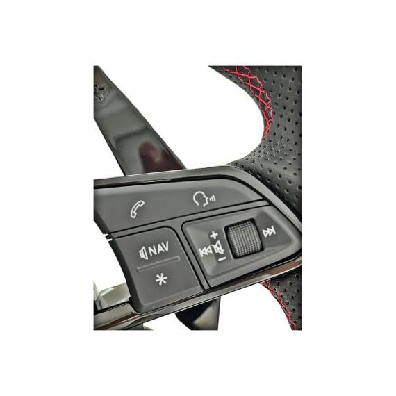 Volan sport piele si carbon compatibil cu modelele Audi fabricate dupa 2011, Produs compatibil - nu este OEM Cod: OCH-02-poza 7-Dacenergy.ro
