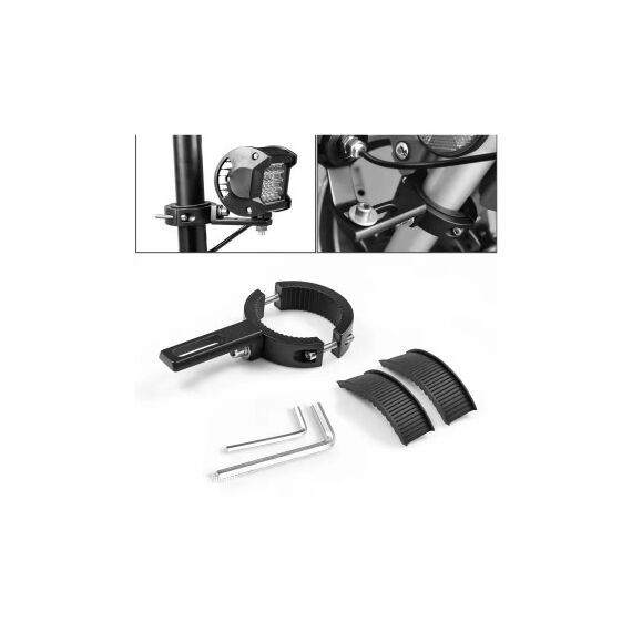 Suport pentru montaj proiectoare pe bullbar / rollbar diametru 20mm-38mm Cod: HH-PRN3-poza 4-Dacenergy.ro