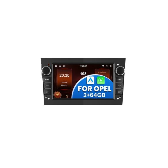 Navigatie Android 7 inch compatibila  Opel 2GB 64GB CarPlay Android Auto GPS WiFi Cod: A3702BK-Dacenergy.ro
