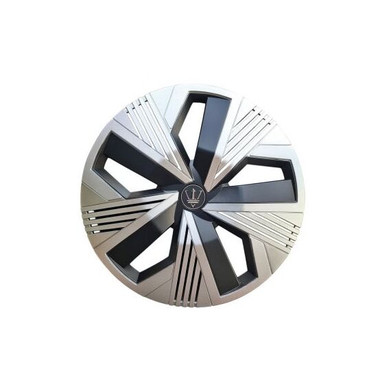 Set 4 capace roti Evo culoare argintiu negru 15 inch Cod: WR3-3BK-15-Dacenergy.ro
