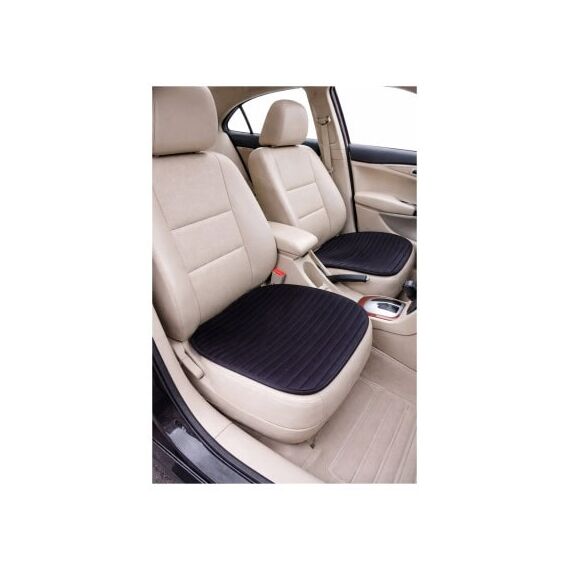 Set huse sezut scaune fata universale negru protectie confort 2 bucati Cod: HNG-SZT2-Dacenergy.ro