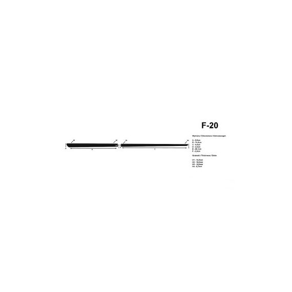 Set 4 bandouri usa compatibil Volvo V60 2011-2018 Combi Cod: F-20-poza 3-Dacenergy.ro