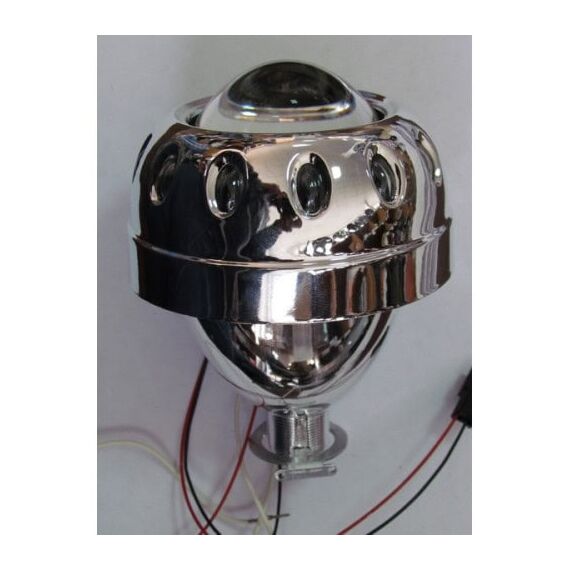 Lupe Bi-xenon Devil Eyes ALB 2.5 inch 001W-poza 2-Dacenergy.ro