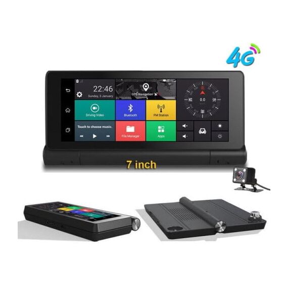 GPS 7 inch ANDROID cu functie DVR. COD: 680FOLD-Dacenergy.ro