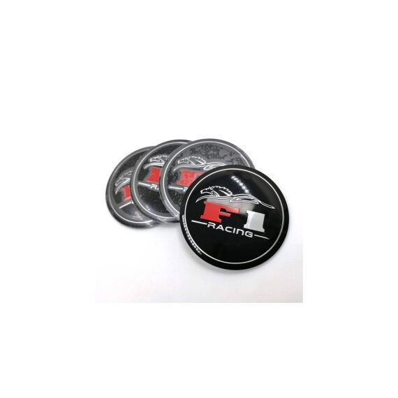Set ornamente negre pentru capace jante 5cm Cod: LGT-003-poza 2-Dacenergy.ro