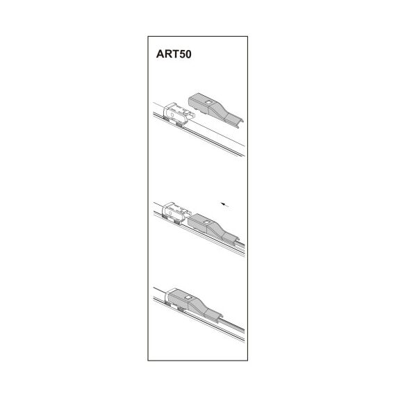 Stergator parbriz sofer AUDI Q5 11/2008-> COD:ART50 24"-poza 2-Dacenergy.ro