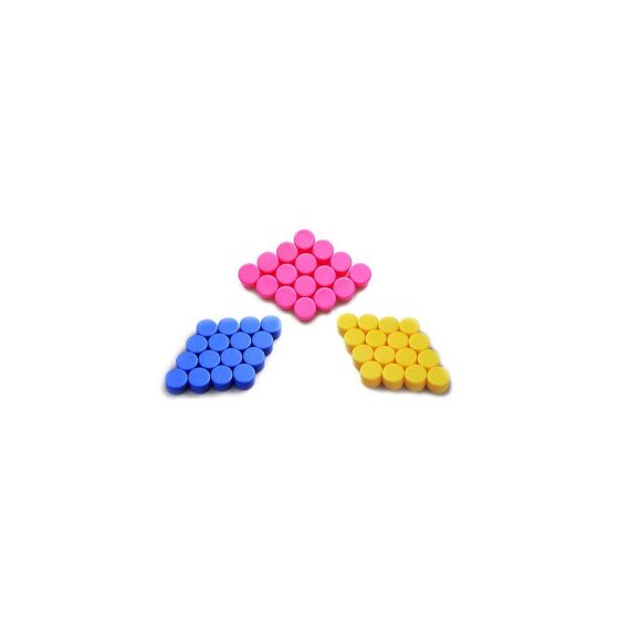 Set 20 capace prezoane cauciuc 21 mm diverse culori-poza 6-Dacenergy.ro