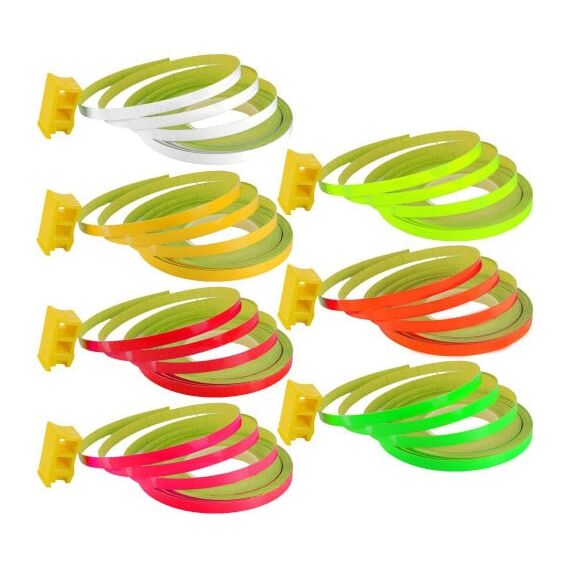 Abtibild jante culoarea galben fluorescent. 0,64 cm X 9,6m-poza 5-Dacenergy.ro