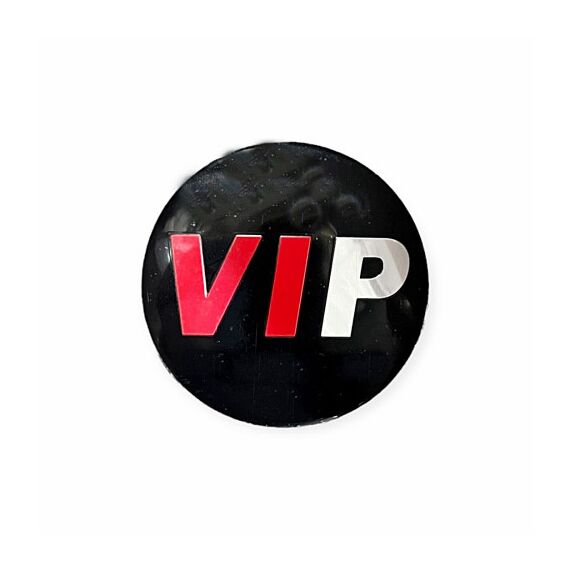 Set ornamente capace jante 5,6cm culoare negru VIP Cod: LGT-004-Dacenergy.ro