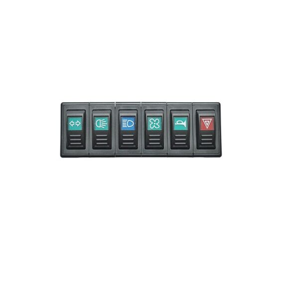 Panou comanda ,comutator 6 butoane universal Cod: DISKX48-Dacenergy.ro