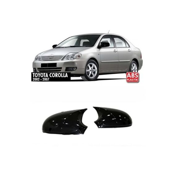 Capace oglinda tip Batman auto compatibile Toyota Corolla E120 2002-2006 fara semnalizare in oglinda Cod: C586-BAT2-Dacenergy.ro