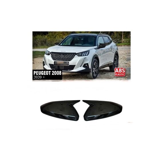 Capace oglinda tip Batman auto compatibile Peugeot 2008  2019-> Cod: C604-BAT2-Dacenergy.ro