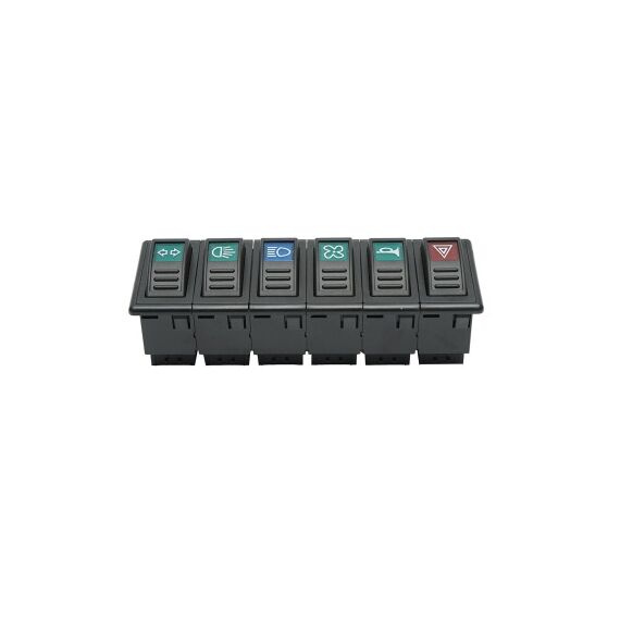 Panou comanda ,comutator 6 butoane universal Cod: DISKX48-poza 3-Dacenergy.ro